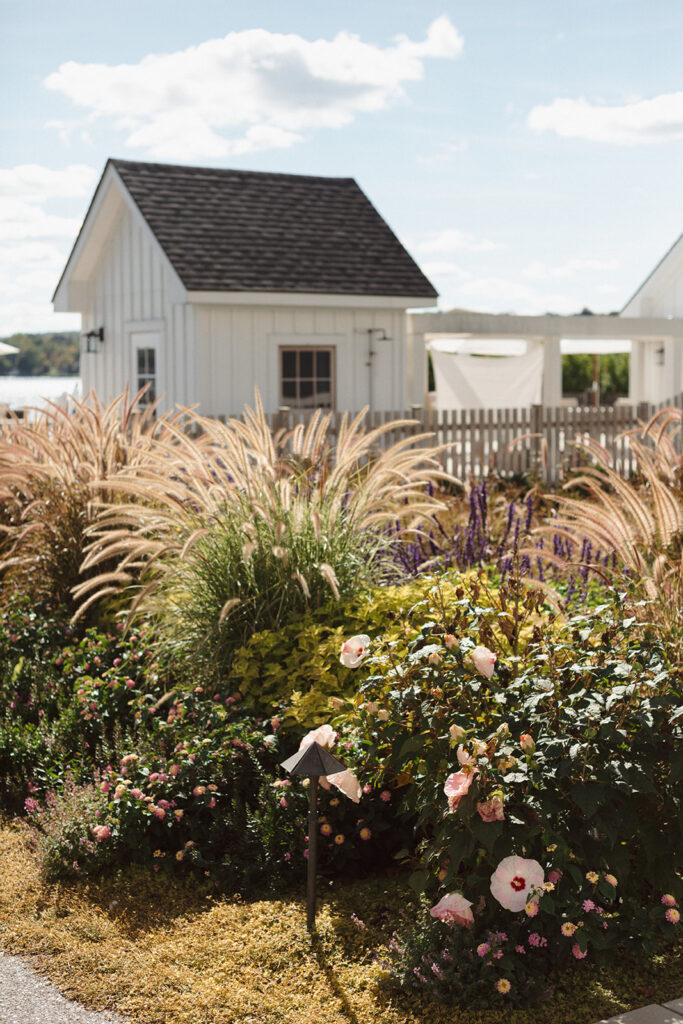 The natural beauty of The Lake House on Canandaigua on a fall day